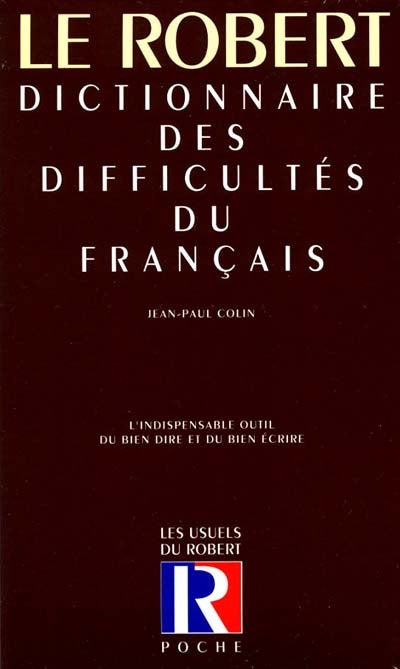 Product Image: Dictionnaire des difficultés du français
