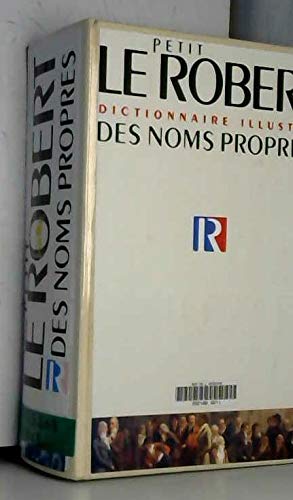Le petit Robert des noms propres : Alphabétique et analogique book