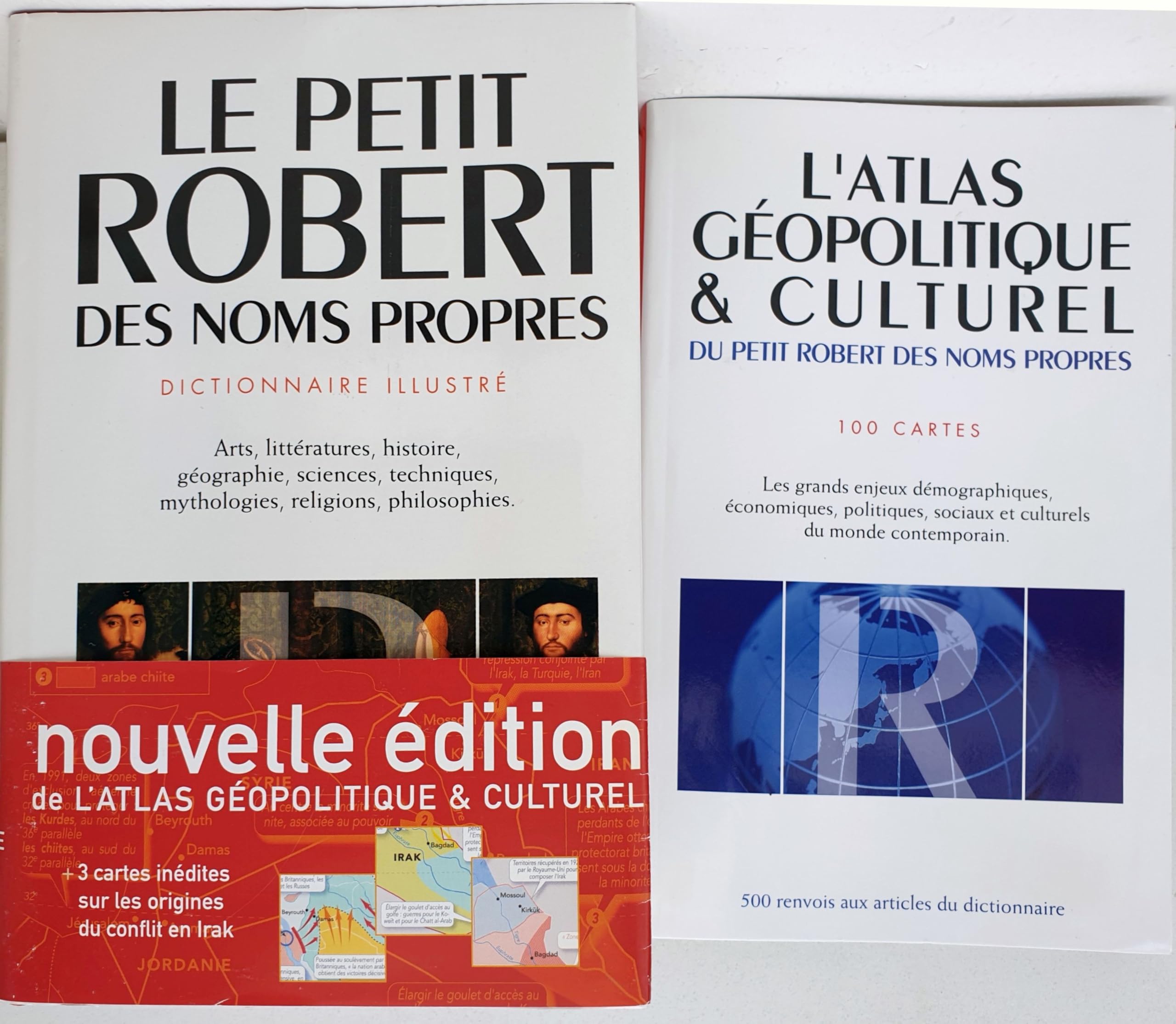 Coffret Robert Des Noms Propres + Atlas Books