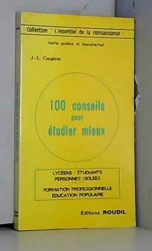 100 conseils pour étudier mieux book