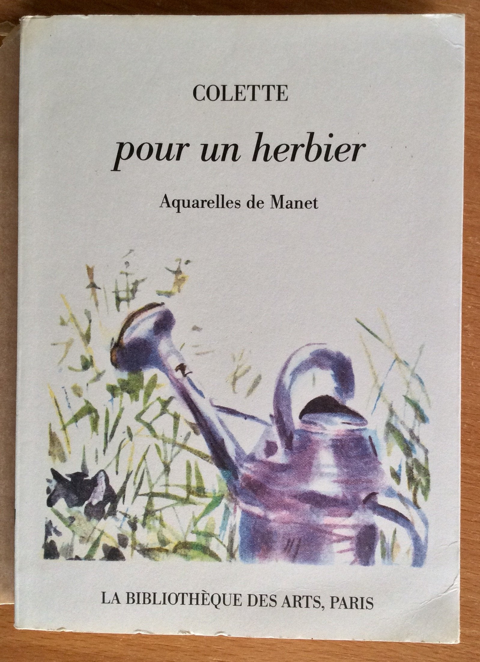 Pour UN Herbier: Aquarelles De Manet (Collection litteraire: pergamine) Essays & Short Stories