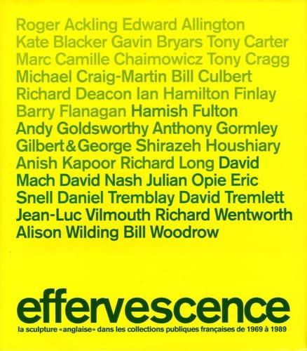 Effervescence: La sculpture "anglaise" dans les collections publiques françaises de 1969 à 1989 book