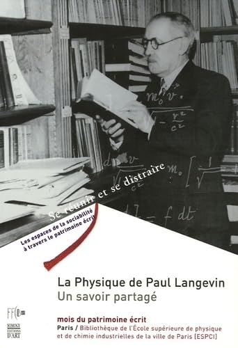 La Physique de Paul Langevin: Un savoir partagé book