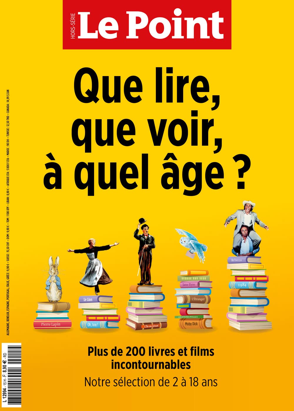 Le point hs education n 15 : que lire, que voir, a quel age ? - juillet /aout 2022 book