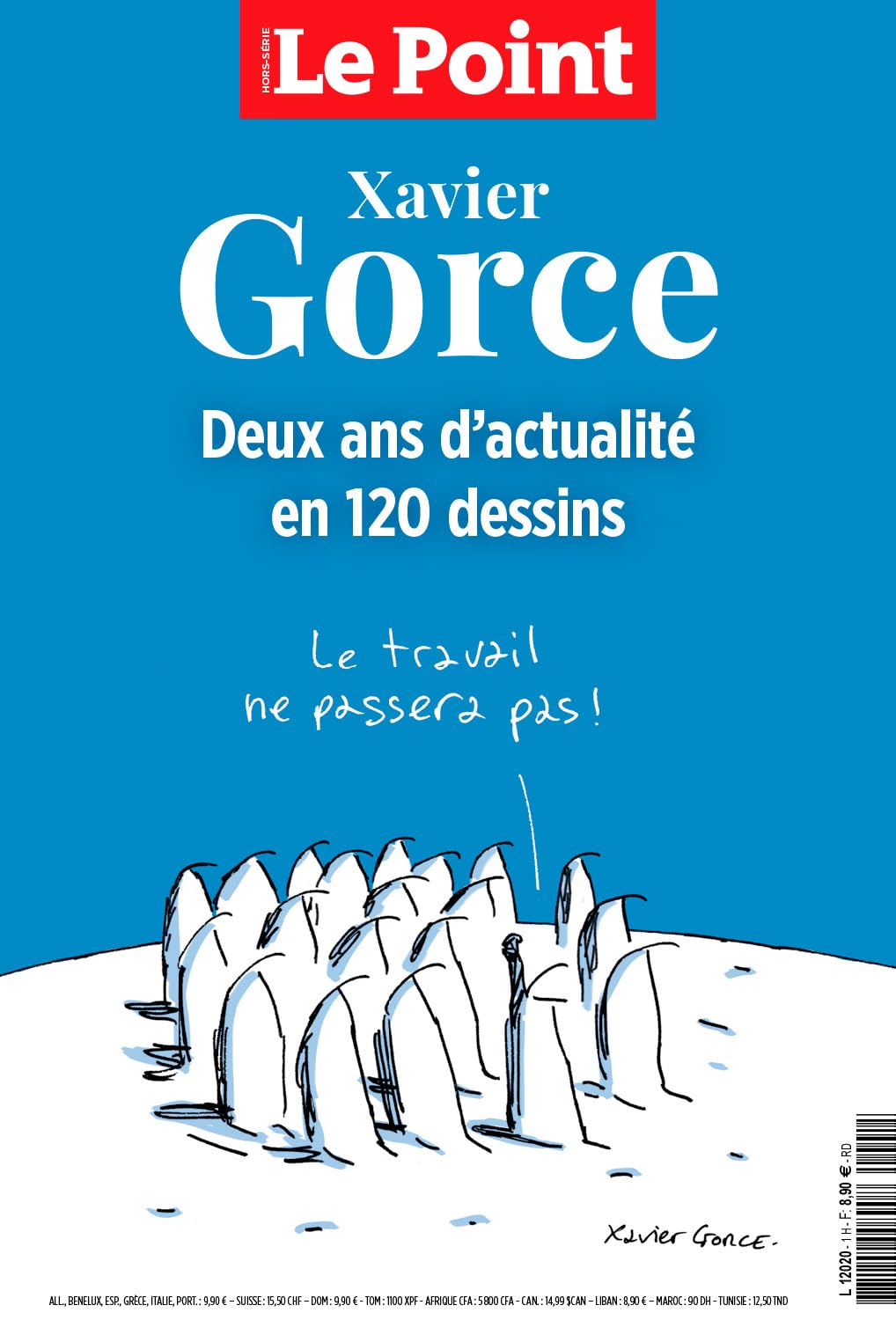 Le Point Dessins de presse HS n°1 : Xavier Gorce - déc 2023 book