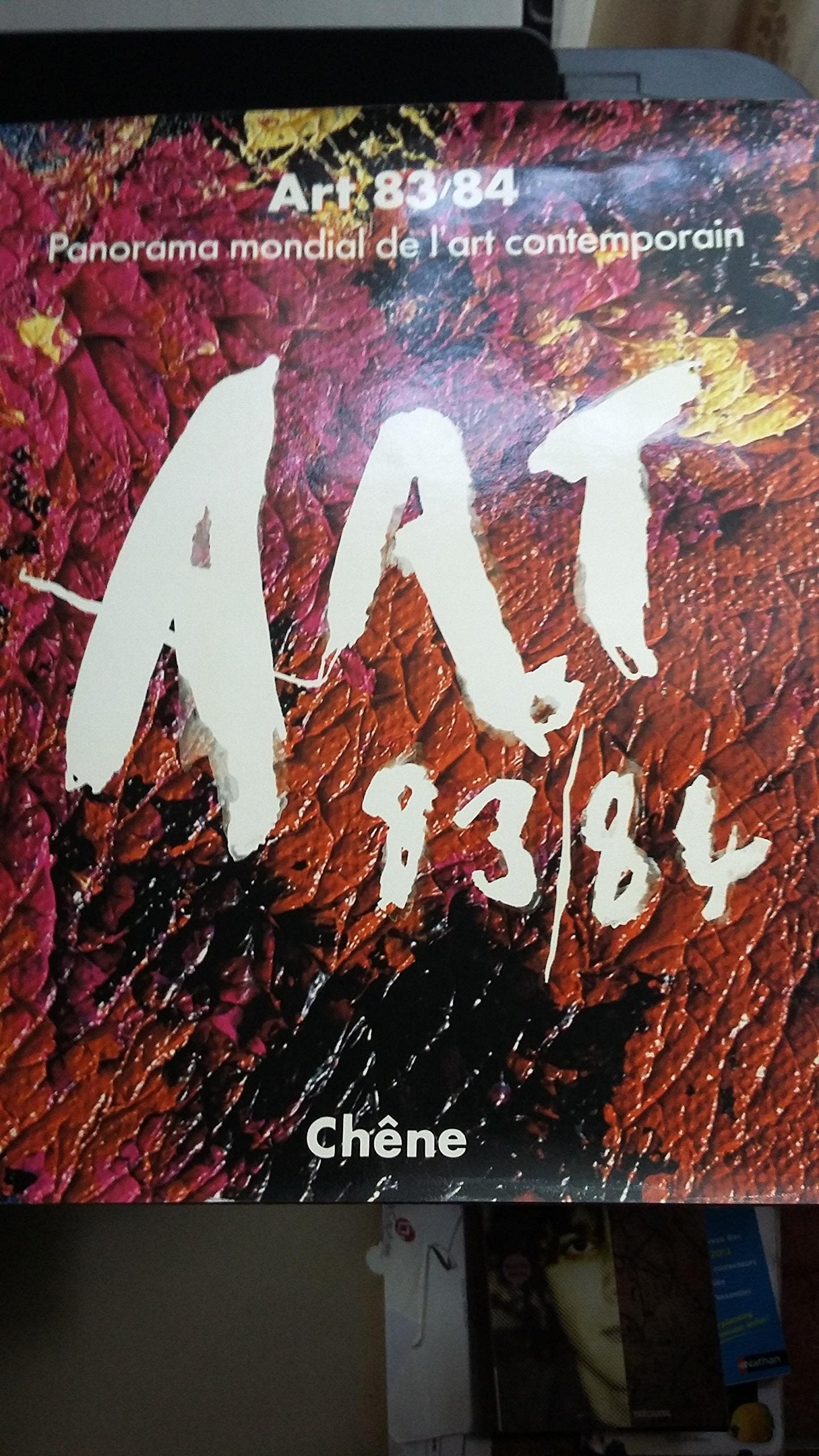 ART 83/84 PANORAMA DE L'ART CONTEMPORAIN book