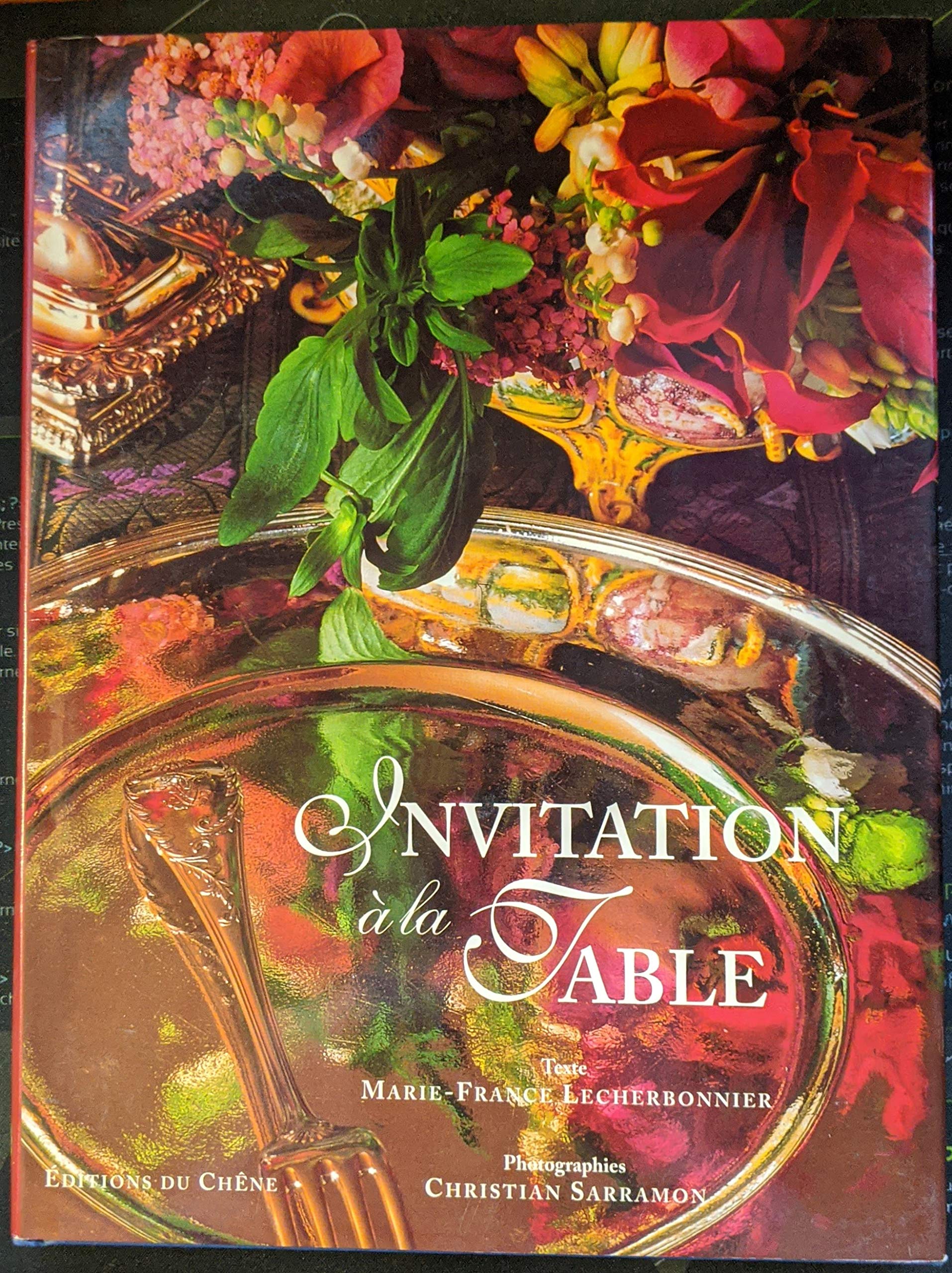 INVITATION A LA TABLE book