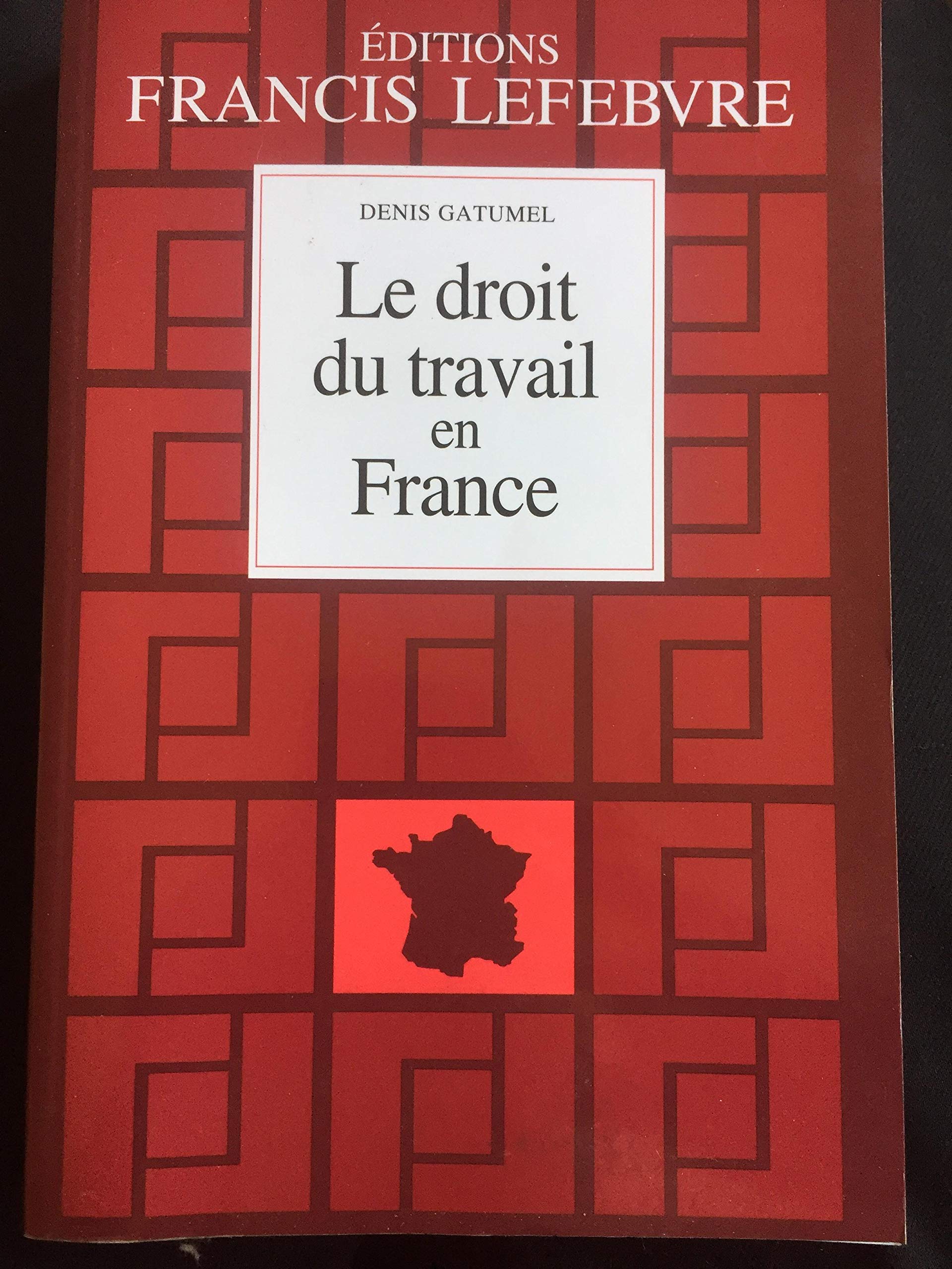 Le Droit Du Travail En France. Principes Et Approche Pratique Du Droit Du Travail, 12eme Edition A Jour Au 1er Aout 2001 book