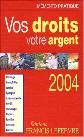 Product Image: Vos droits, votre argent (1Cédérom)