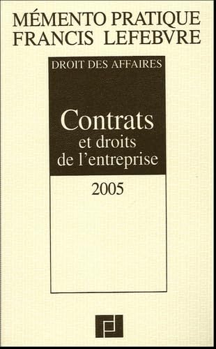Contrats et droits de l'entreprise book