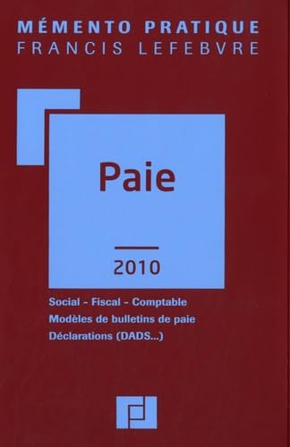Paie: Social, Fiscal, Comptable, Modèles de bulletins de paie, Déclarations (DADS...) book