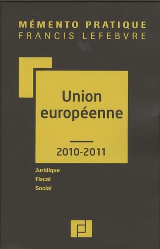 Union européenne: Juridique, fiscal, social book