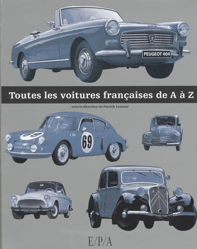 Toutes les voitures françaises de A à Z Leisure & Fun