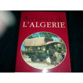 Archives de l'Algérie book