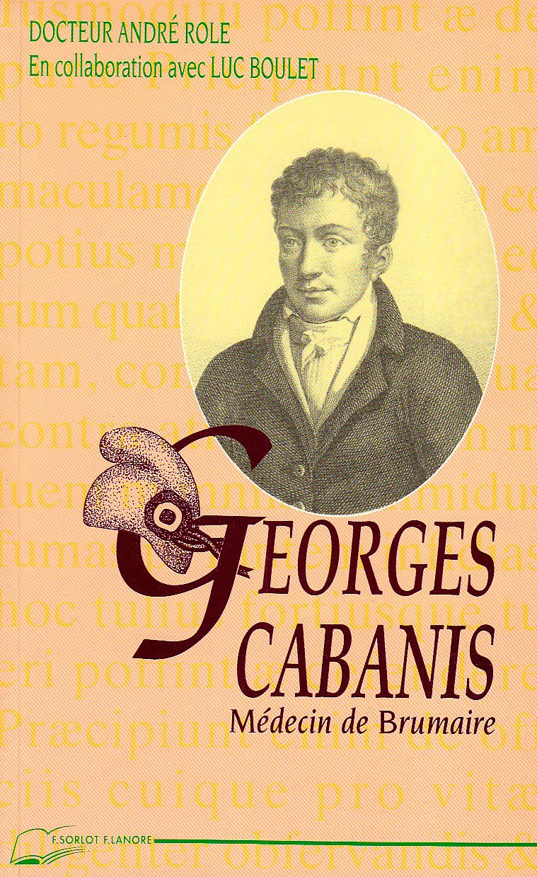 Georges Cabanis, médecin de brumaire book
