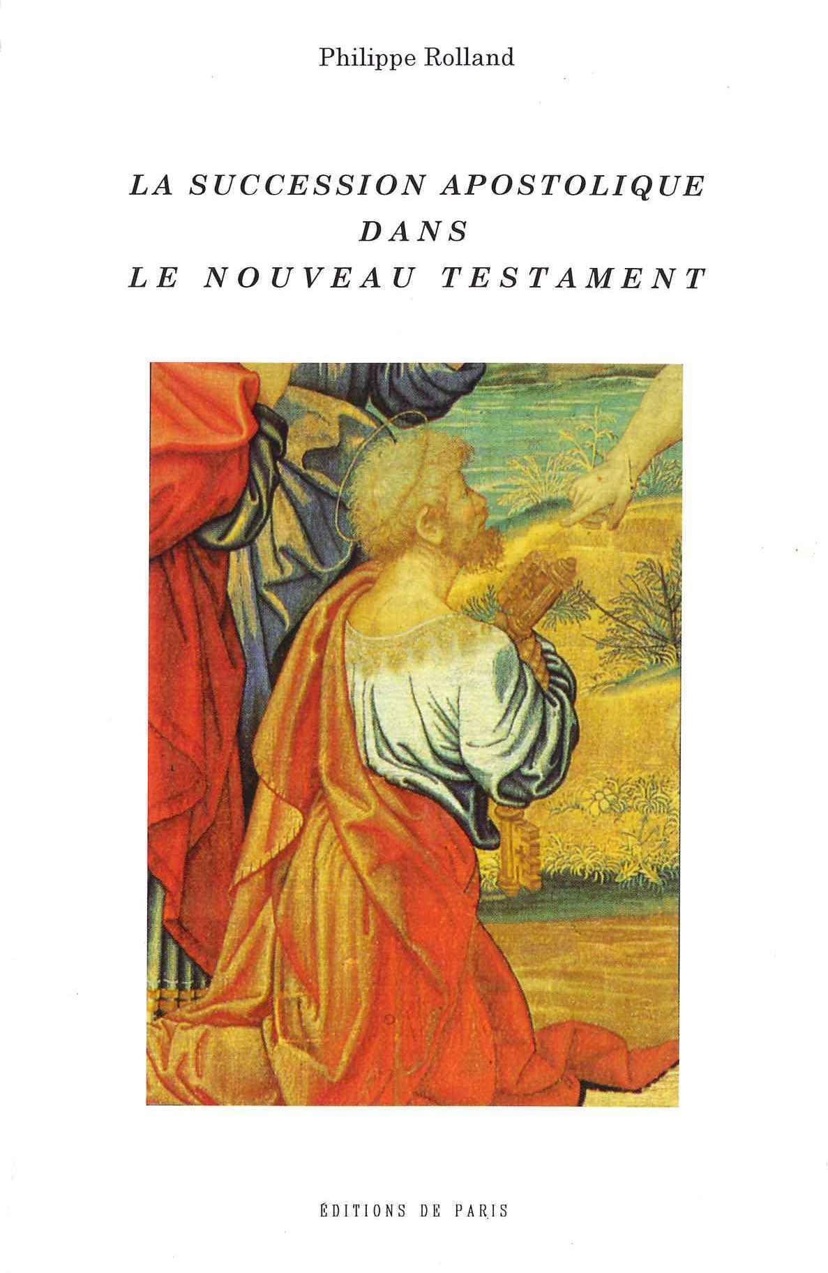 La succession apostolique dans le Nouveau Testament book