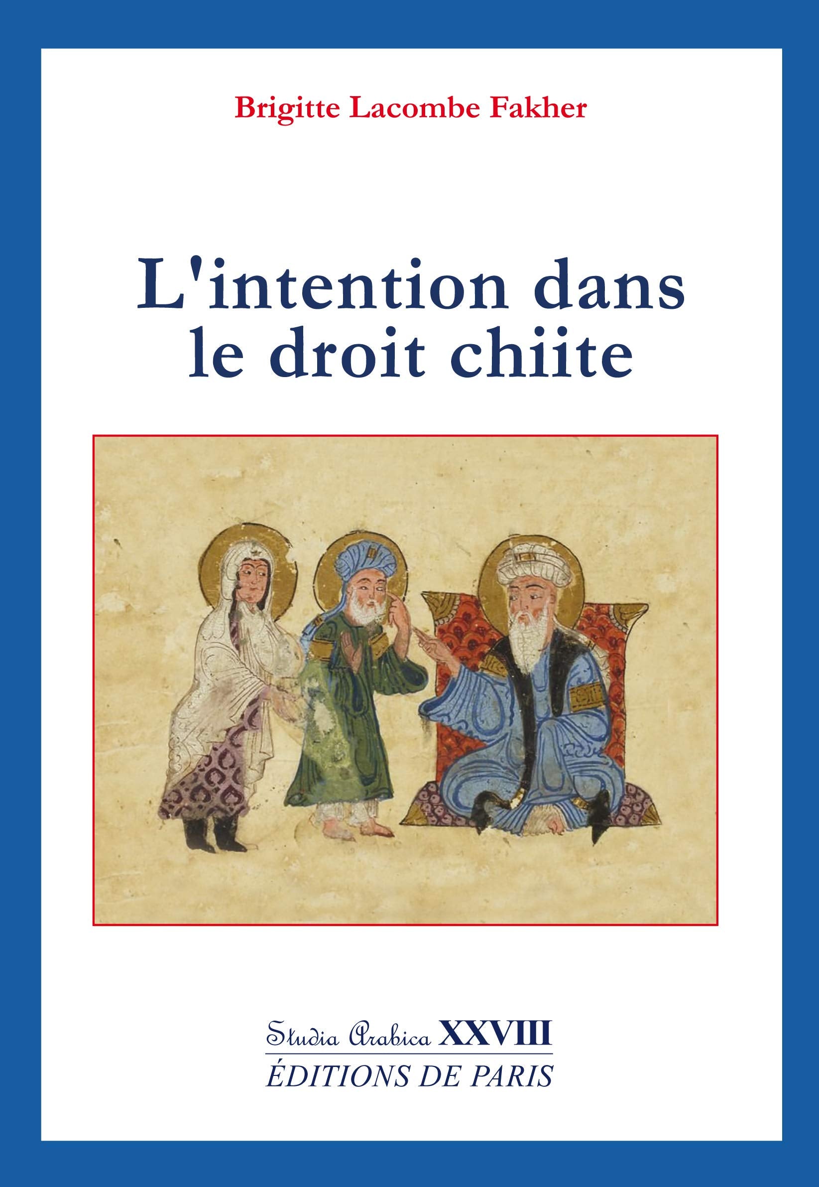 L'intention dans le droit chiite book