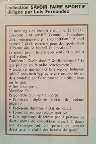 Stretching au service des sportifs Books