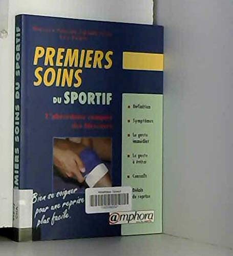 Premiers soins du sportif book
