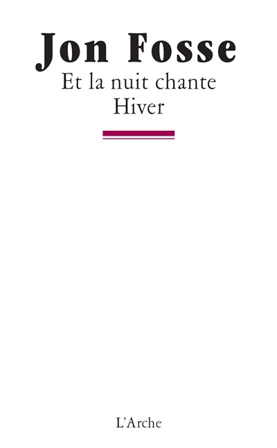 Product Image: Et la nuit chante. Hiver