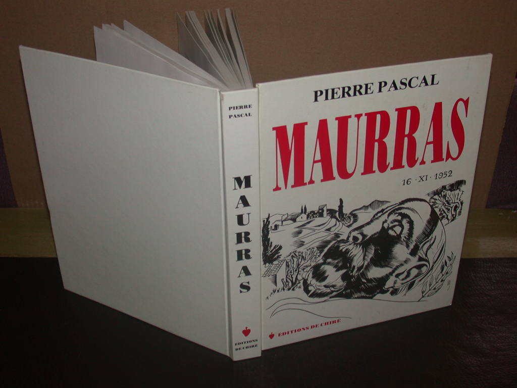 MAURRAS HONORI ET VINDICTAE SACRUM (RELIE CARTON) Books