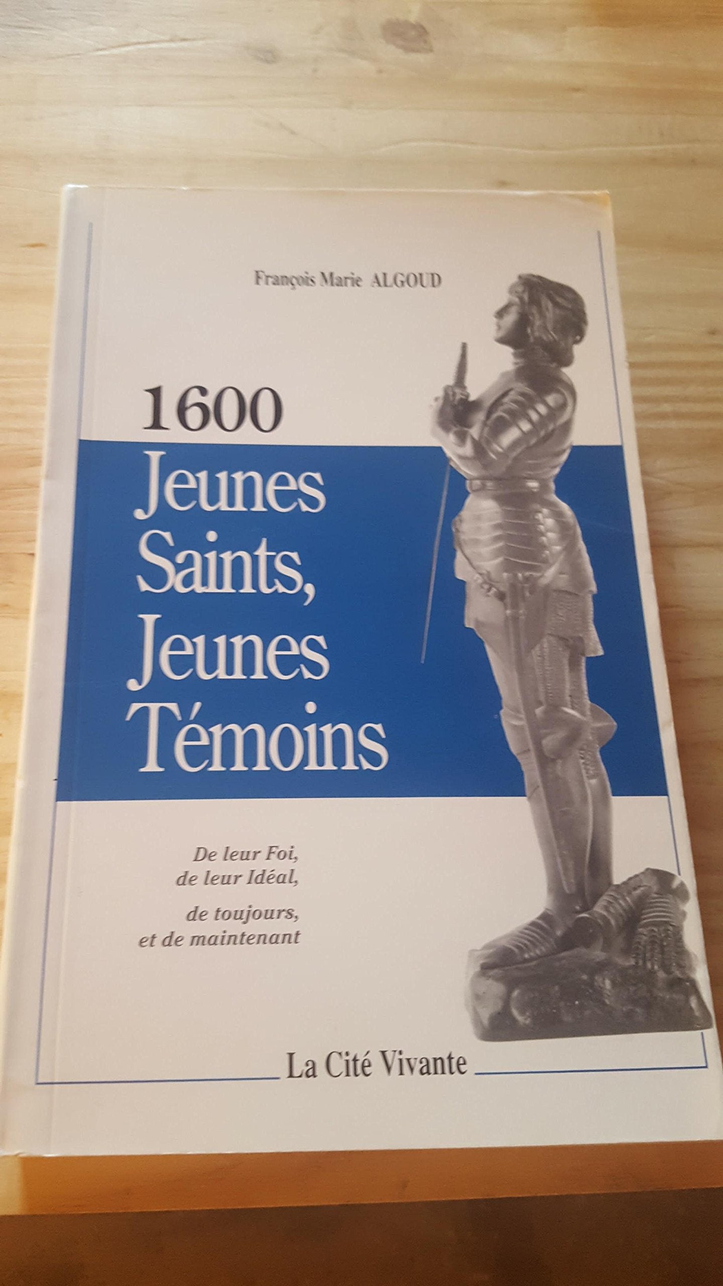 1600 jeunes saints, jeunes témoins book