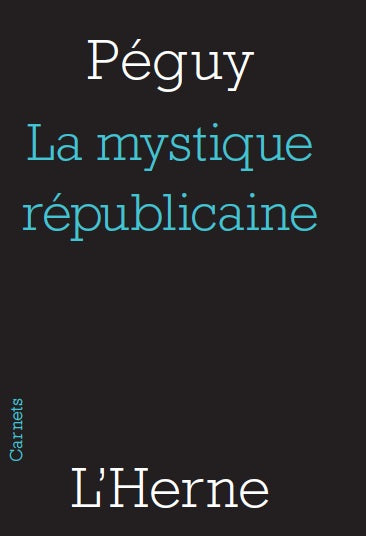 La mystique républicaine Philosophy