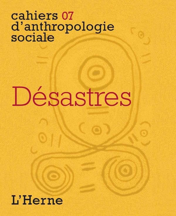 desastres: CAHIERS 07 D'ANTHROPOLOGIE SOCIALE book