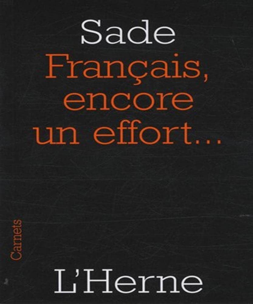 FRANCAIS, ENCORE UN EFFORT... Books