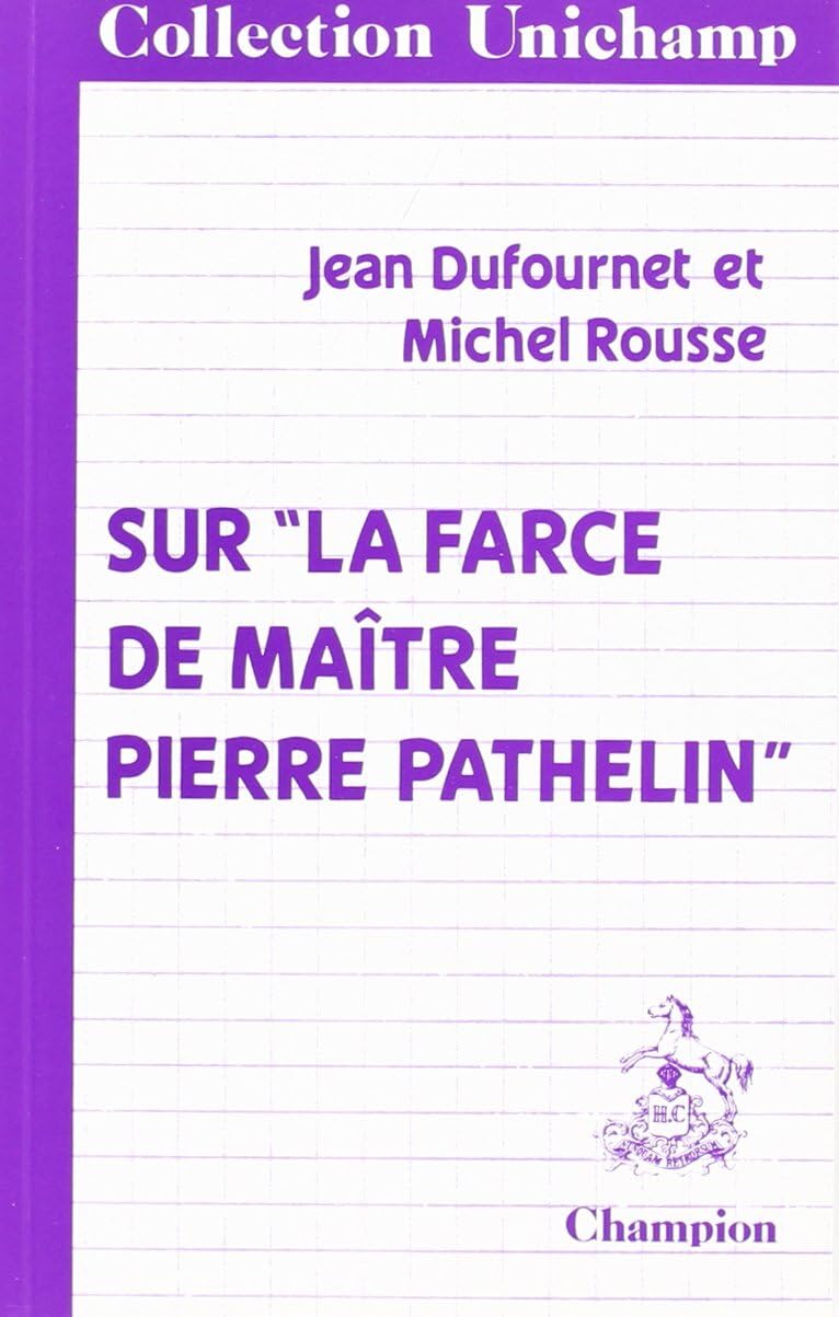 Autour de La Farce de Maître Pathelin book