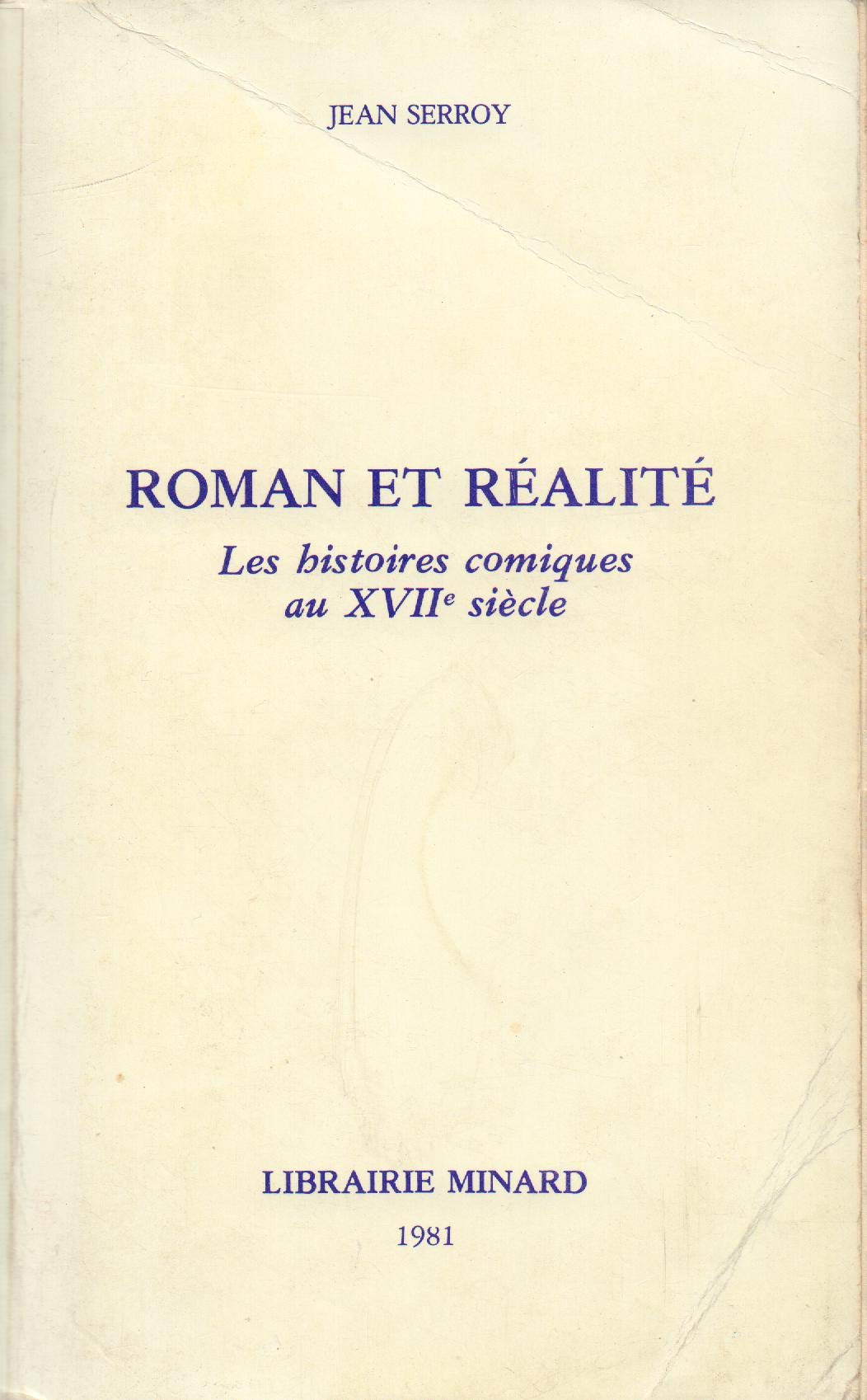 Roman et réalité : Les Histoires comiques au 17e siècle book