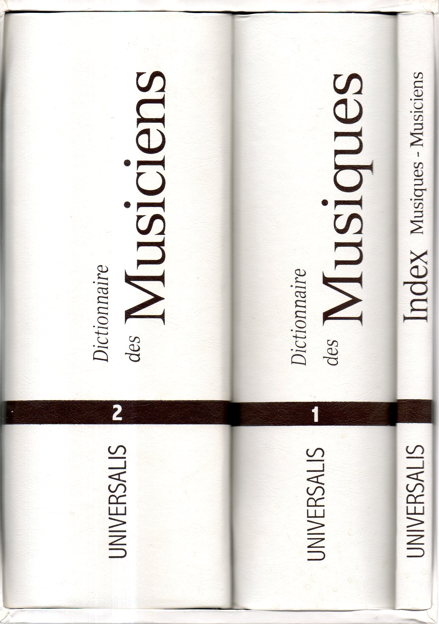 Dictionnaire des Musiciens - dictionnaire des Musiques - Index. book