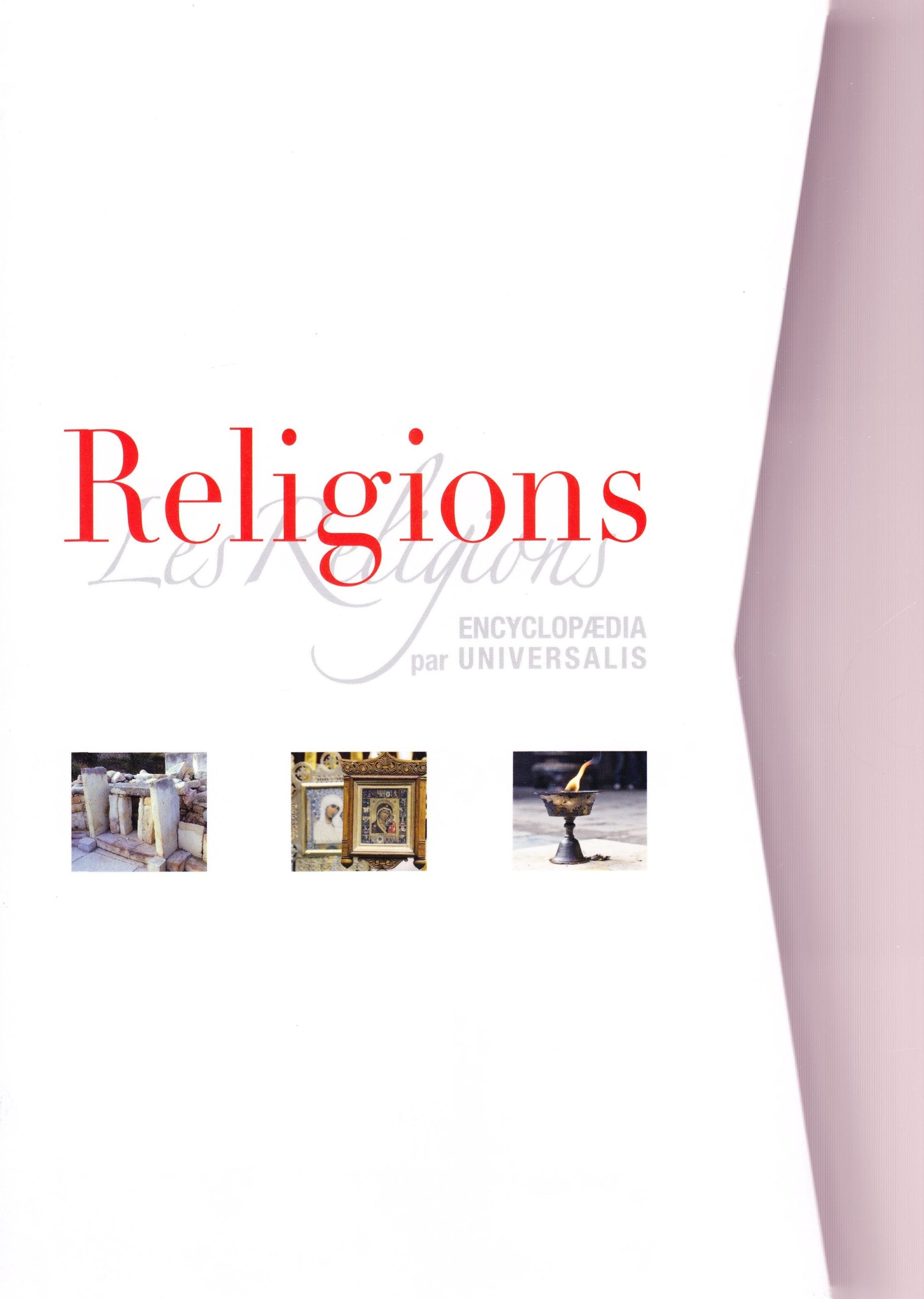 Les religions Encyclopaedia Universalis en 3 Volumes sous coffret book