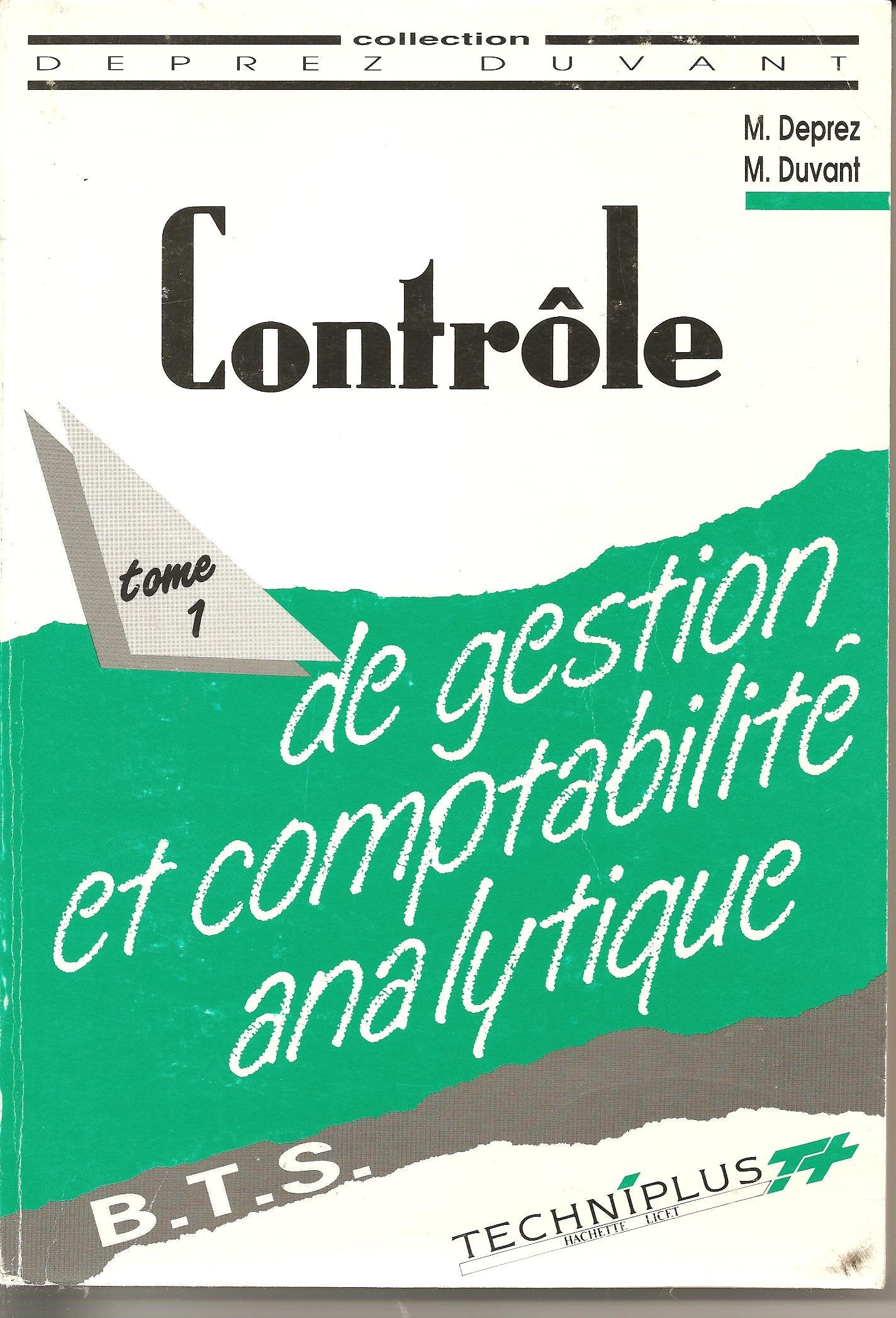 Contrôle de gestion et comptabilité analytique, BTS, tome 1 book