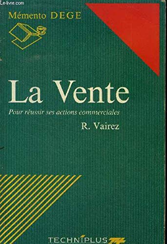 La vente book