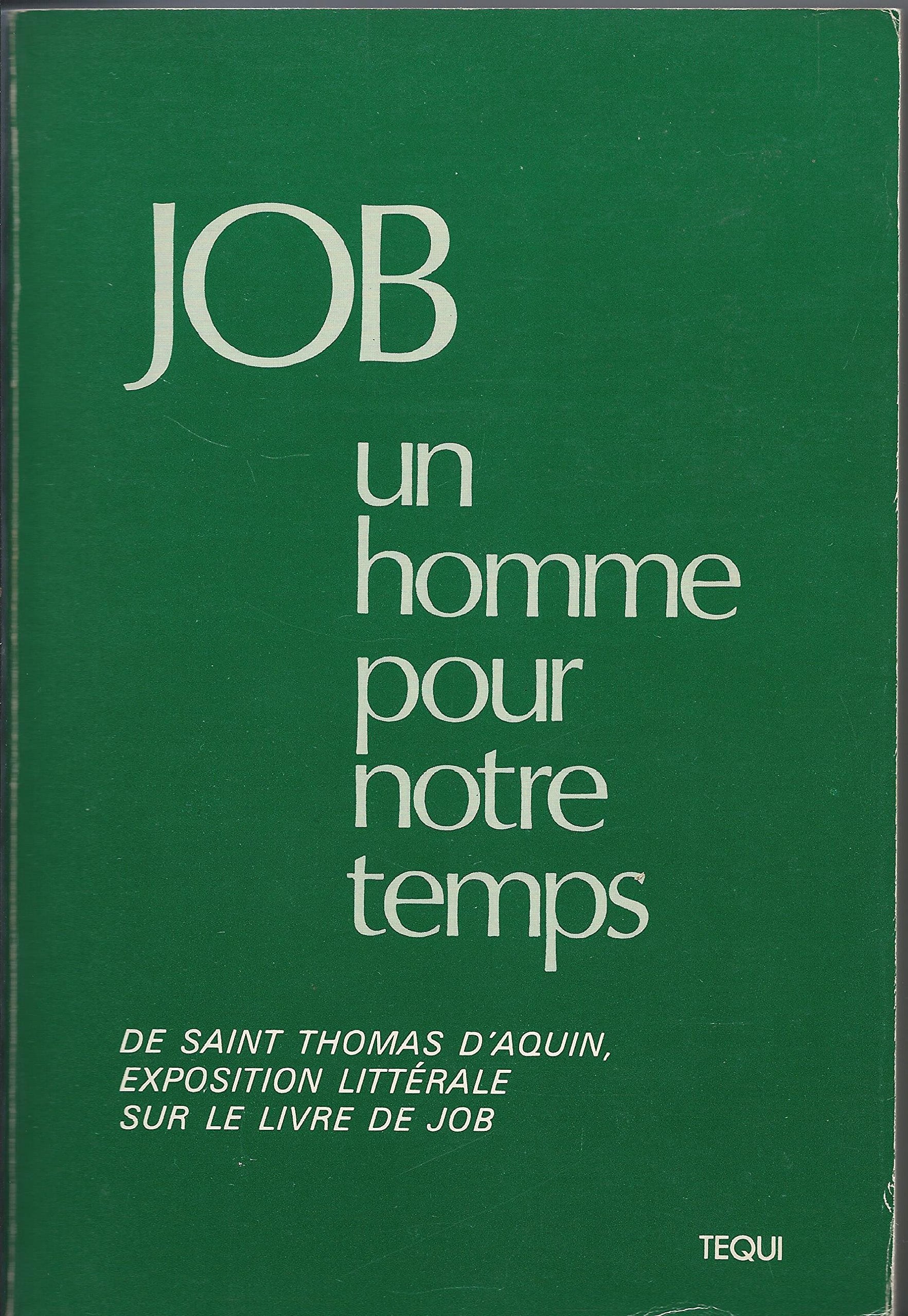 Job, un homme pour notre temps book