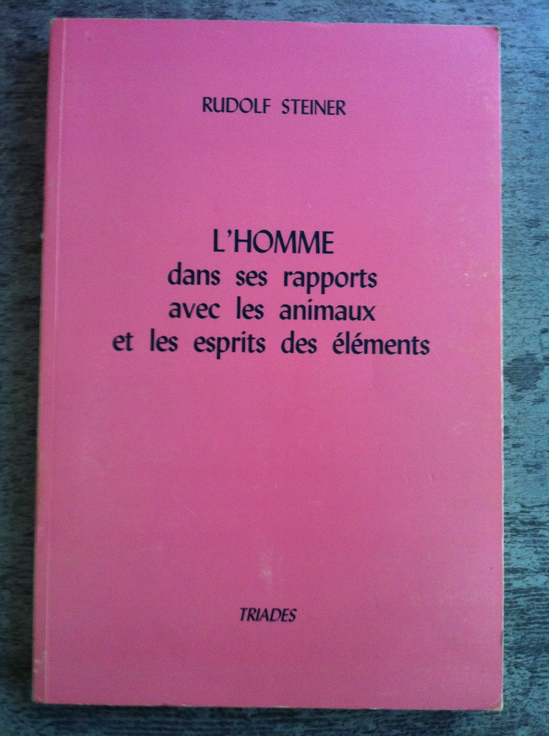 L'Homme dans ses rapports avec les animaux et les esprits des éléments : Cycle de 12 conférences faites au Goethéanum de Dornach... du 19 octobre au 11 novembre 1923 Law