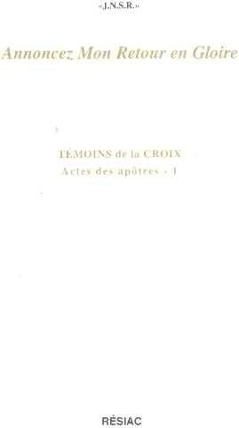 ANNONCEZ MON RETOUR EN GLOIRE T1 book