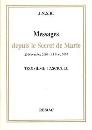 Messages depuis le secret de Marie book