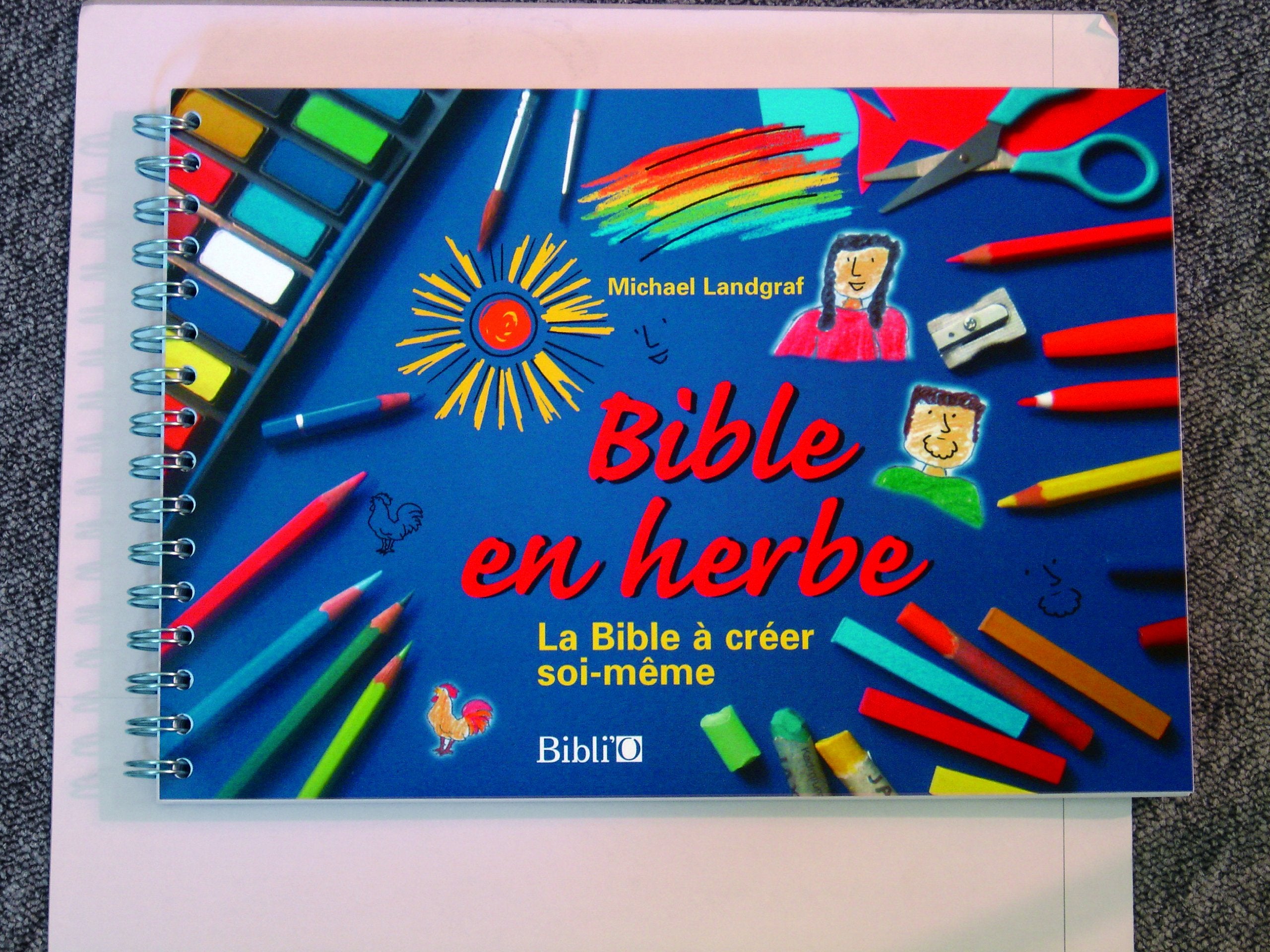 La Bible en herbe: Album de coloriage book