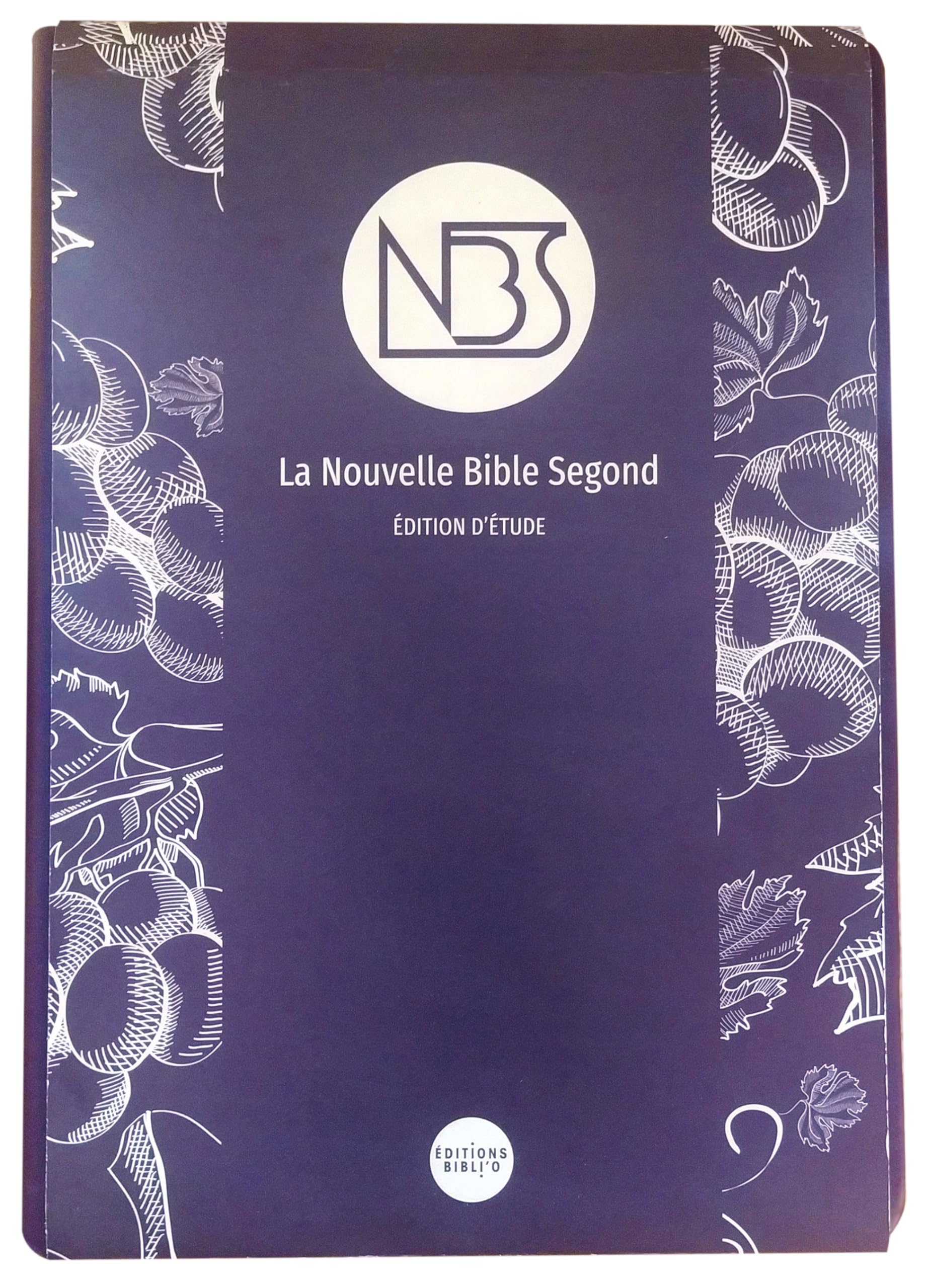 La Nouvelle Bible Segond: Edition d'étude violet book