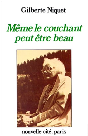 Même le couchant peut être beau book