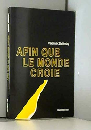 Afin que le monde croie book