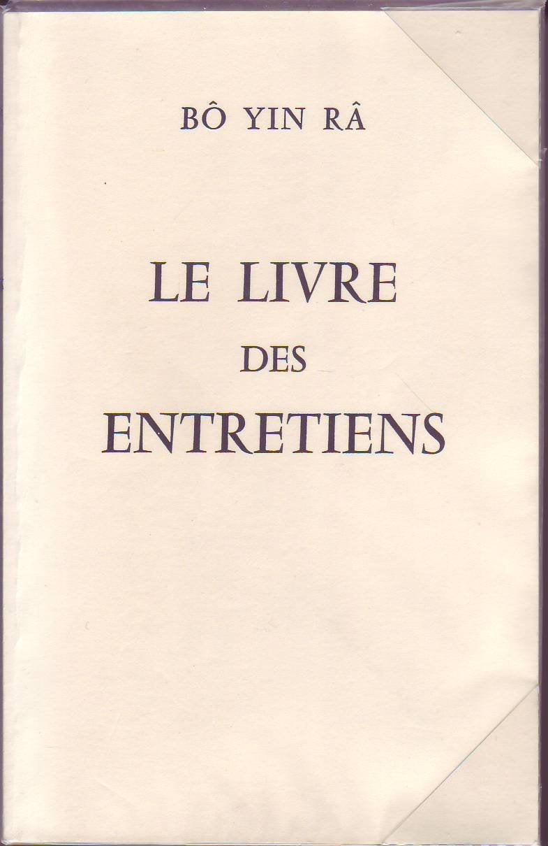 Livre Des Entretiens book