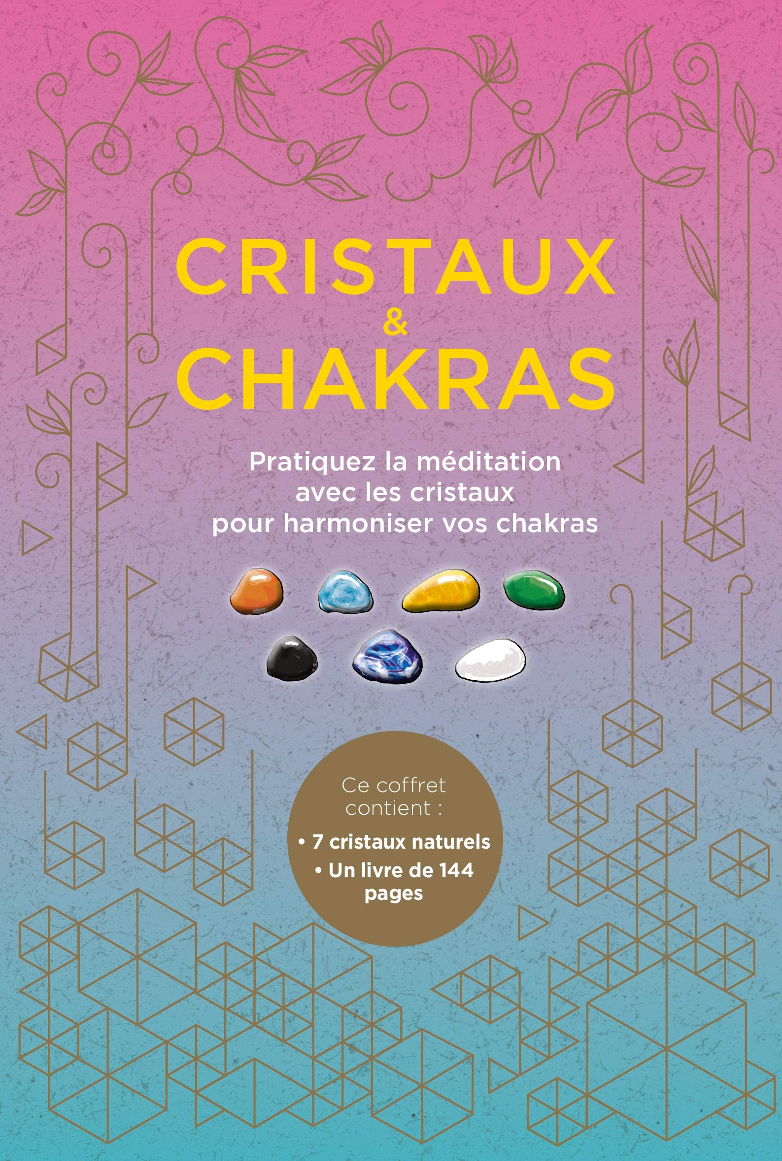 Cristaux et chakras: Le livre avec 7 cristaux naturels Health, Nutrition & Fitness