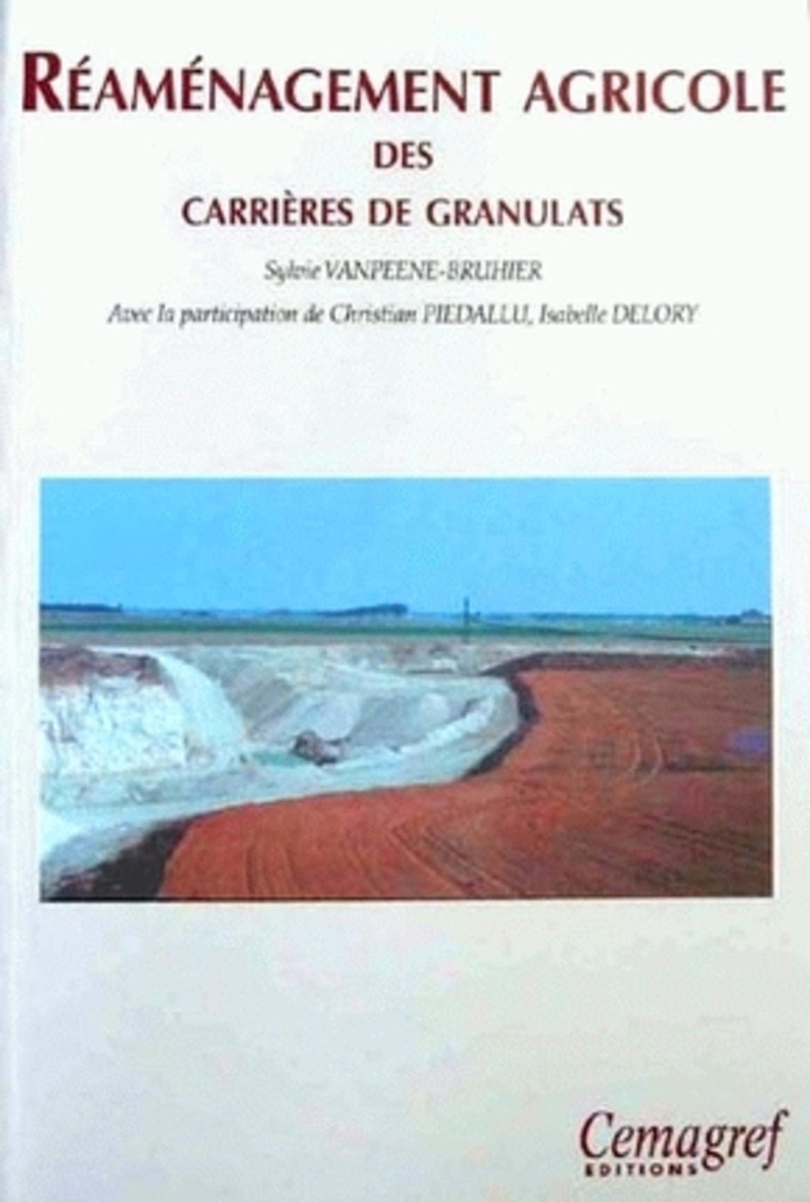 Réaménagement agricole des carrières de granulats book