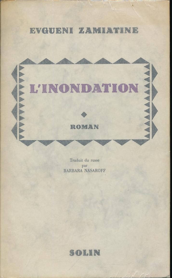 Inondation (l'): - ROMAN book
