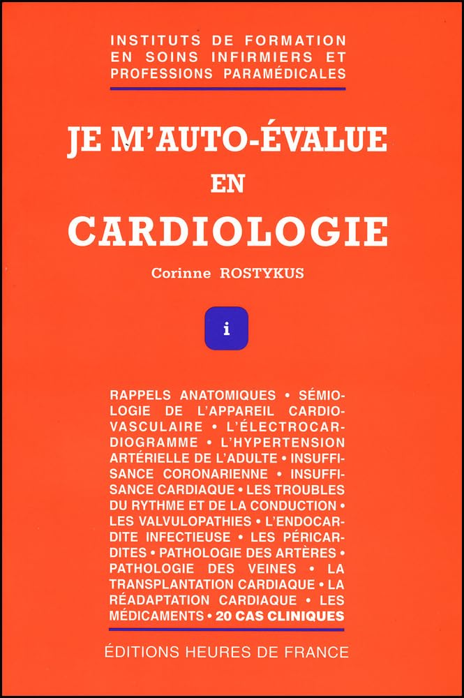 Je m'auto-évalue en cardiologie Books