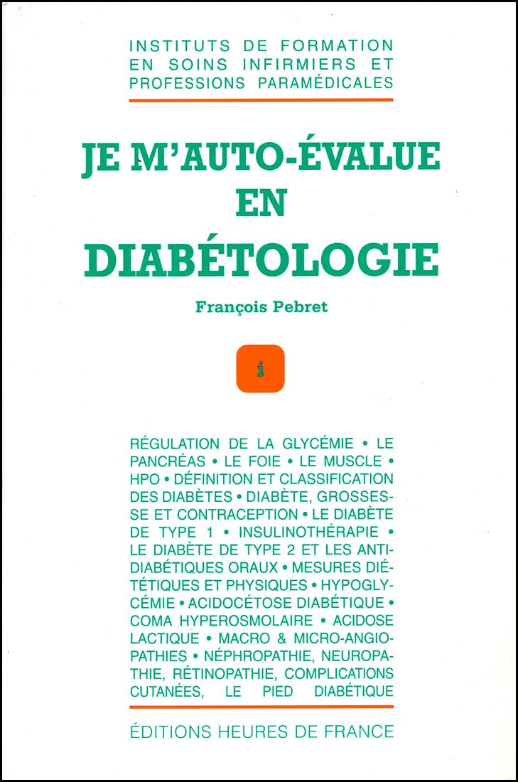 Je m'auto-evalue en diabetologie Books