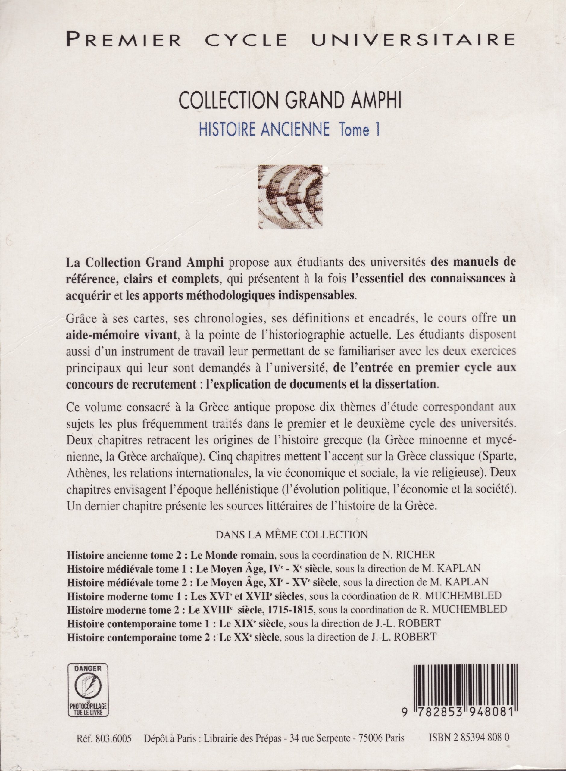 Histoire ancienne: Tome 1, Le Monde grec Books